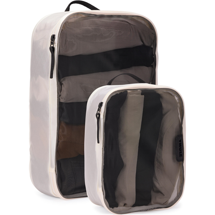 Thule Packing Cube Set 3205577 – kelioninių daiktų dėklų rinkinys, 1 vidutinis ir 1 mažas, spalva – balta