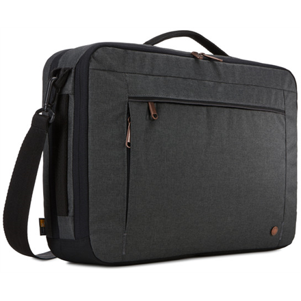 Case Logic Era Hybrid Briefcase Fits up to size 15.6 " Messenger - Briefcase/Backpack Shoulder strap Obsidian