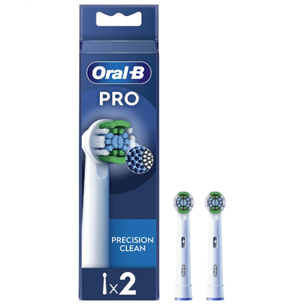Oral-B EB20RX-2 – сменные насадки Precision Clean, для взрослых, 2 шт., белая