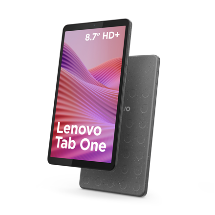 Lenovo Tab One Wi-Fi (be maitinimo adapterio) ZAF00255SE 8.7 " Luna pilka IPS 1340 x 800 pikselių MediaTek Helio G85 4 GB lituota LPDDR4x 64 GB Wi-Fi Priekinė kamera 2 MP Galinė kamera 8 MP Bluetooth 5.3 Android 14 ar naujesnė Garantija 24 mėn. USB-A į USB-C