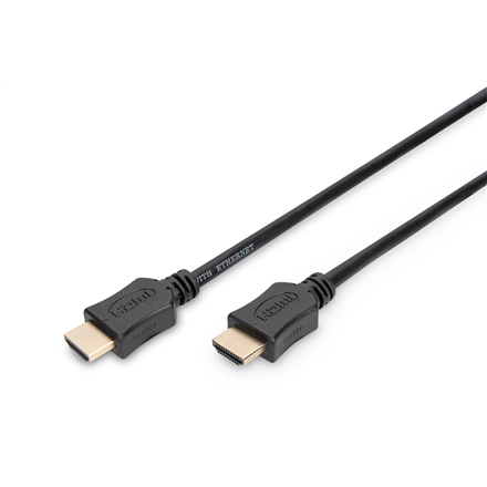 Digitus HDMI High Speed connection cable AK-330107-100-S HDMI to HDMI