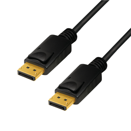 Logilink DisplayPort laidas CV0119 DP kištukas DP į DP 1 m