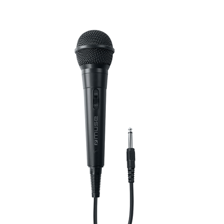 Muse profesionalus laidinis mikrofonas MC-20B juodas
