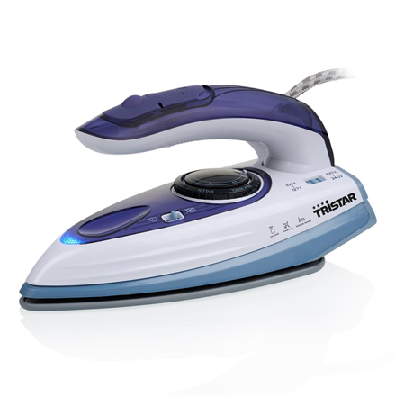 Tristar ST-8152 – kelioninis garinis lygintuvas, 1000 W, 60 ml, 15 g/min, spalva – mėlyna