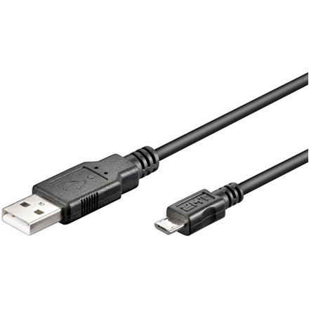 Logilink USB micro-B 180, 1.8m USB-A į micro-USB Micro-USB B USB A
