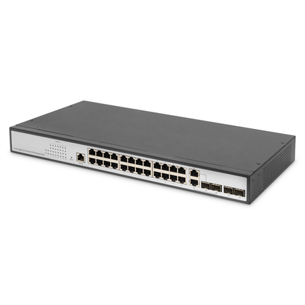 Digitus 24-Port Gigabit Switch DN-80221-3 Managed L2 Desktop/Wall-mountable