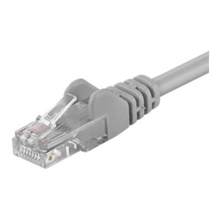 Goobay CAT 6 patch cable, U/UTP Grey RJ45 male (8P8C) RJ45 male (8P8C)