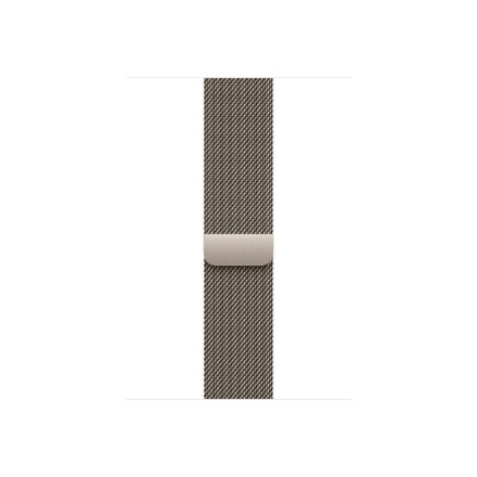 Apple Watch MGJ34ZM/A – 46 mm natūralios spalvos Milanese Loop apyrankė, M/L
