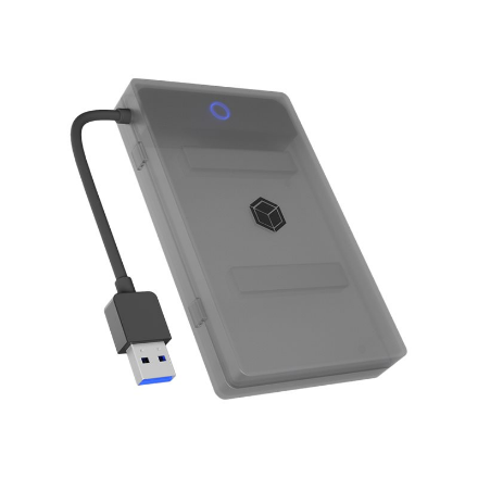 Raidsonic Icy Box адаптер для 1x HDD/SSD с защитным боксом IB-AC603b-U3 SATA III USB 3.0 Type-A 2.5"