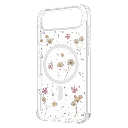 FIXED MagBloom FIXBLM-1601-BP – MagBloom nugarėlės dėklas – Apple iPhone Air, TPU, slyvų rausvumo