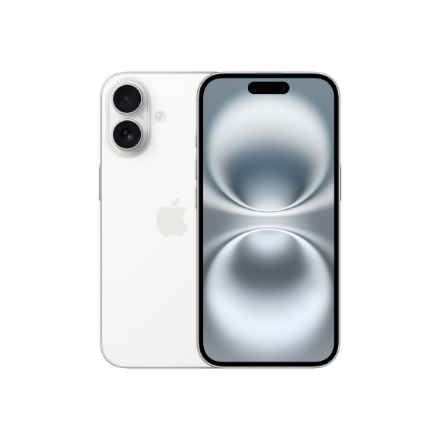 Apple iPhone 16 White 6.1 " 2556 x 1179 pixels OLED A18 Internal RAM 8 GB 128 GB Dual SIM Nano SIM 5G Main camera resolution 48 MP iOS 18 Secondary camera resolution 12 MP