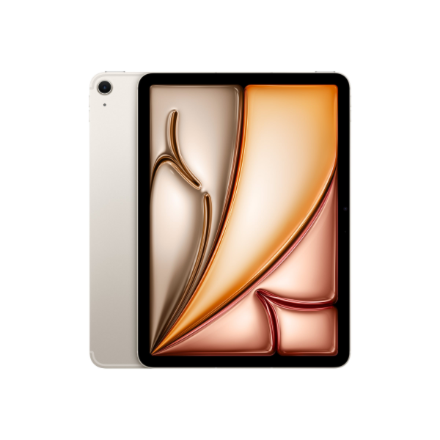 Apple iPad Air Wi-Fi + Cellular 11 " Starlight IPS 2360 x 1640 pixels Apple M3 8 GB 512 GB 3G 4G 5G Wi-Fi Front camera 12 MP Rear camera 12 MP Bluetooth 5.3 iPadOS USB-C charging cable
