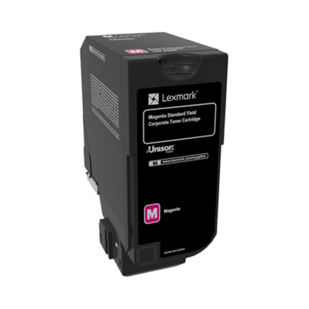 Lexmark 74C2SME – Corporate programos dažų kasetė, purpurinė