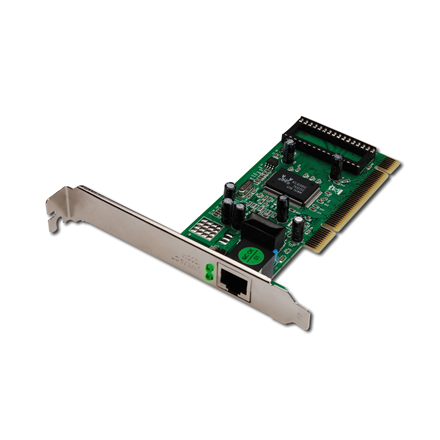 DIGITUS DN-10110 – Gigabit Ethernet PCI tinklo plokštė