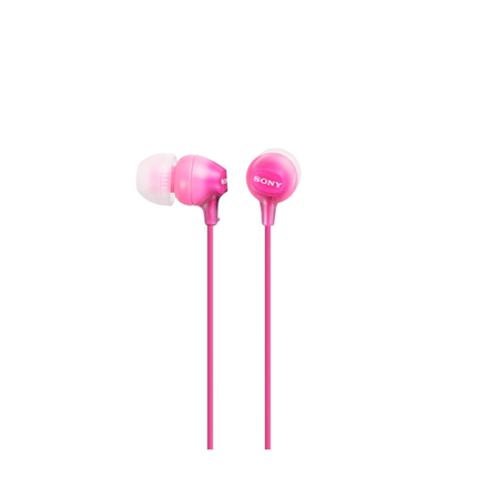 Sony EX series MDR-EX15LP įstatomos į ausis rožinės