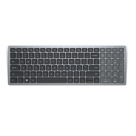 Dell Keyboard KB740 Keyboard Wireless Russian Titan Gray