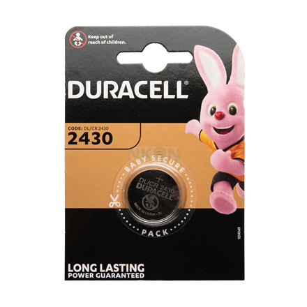 Duracell Battery DL2430 BL1 CR2430 Lithium 1 pc(s)