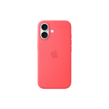Apple (Apple iPhone 17 silikoninis dėklas su MagSafe – Bright Guava)