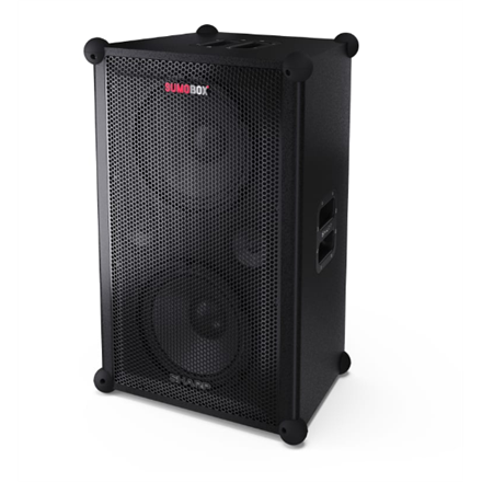 Sharp SUMOBOX Pro CP-LS200 – nešiojamoji 200 W vandeniui atspari „Bluetooth“ kolonėlė, juoda