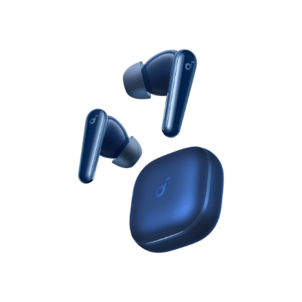 Anker Soundcore Liberty 5 A3957G31 – visiškai belaidės įkišamos ausinės su Dolby Audio ir ANC, tamsiai mėlynos