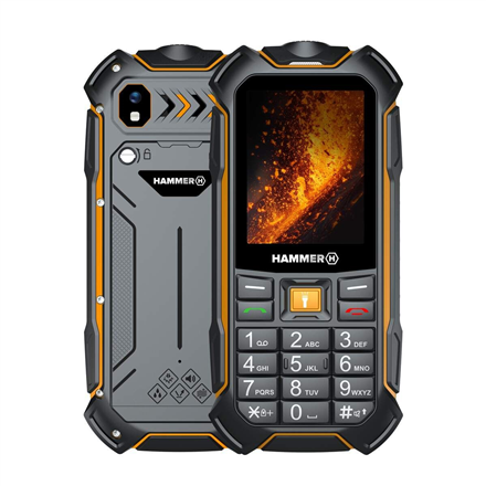 Hammer Boost 2 LTE Black 2.4 " IPS 64 MB 128 MB Dual SIM 3G Main camera resolution 2 MP 3500 mAh