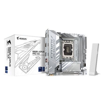 GIGABYTE B860I AORUS PRO ICE LGA1851 pagrindinė plokštė