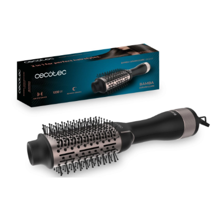 Cecotec CeramicCare Unique – 1200 W karšto oro plaukų formavimo šepetys su 3 kaitinimo lygiais