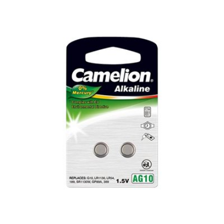 Camelion AG10/LR54/LR1130/389 Alkaline Buttoncell 2 pc(s)