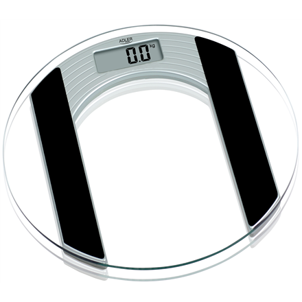 Adler AD 8122 Body Fit – bathroom scale, 150 kg, 100 g, glass
