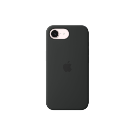 Apple MHWD4ZM/A – silikoninis dėklas, skirtas iPhone 17e su MagSafe, juodas