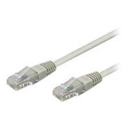 Goobay CAT 6 patch cable, U/UTP Grey RJ45 male (8P8C) RJ45 male (8P8C)