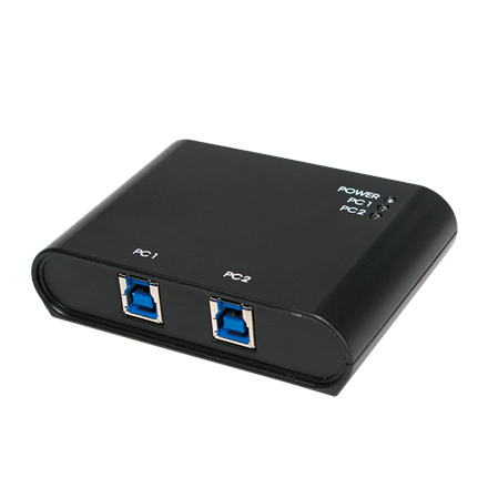 LogiLink UA0216 – 2 prievadų USB 3.0 periferinių įrenginių perjungiklis