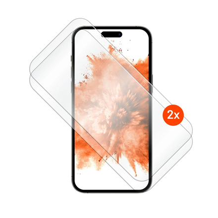 FIXED FIXGD-1602-TR – grūdinto stiklo ekrano apsauga – Apple iPhone 17 Pro, 2.5D, skaidrus