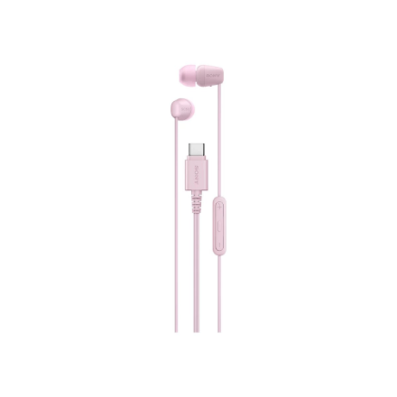 Sony Earbuds IER‑EX15C Wired In-ear Microphone Pink