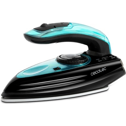 Cecotec GoForce 8000 Folding Titanium – 1200 W sulankstomas kelioninis garų lygintuvas, nuolatinis garų srautas 15 g/min., garų pliūpsnis 53 g/min., 60 ml
