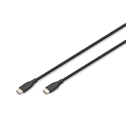 Digitus Silicone connection cable, 0.5 m AK-300341-005-S USB-C to USB-C