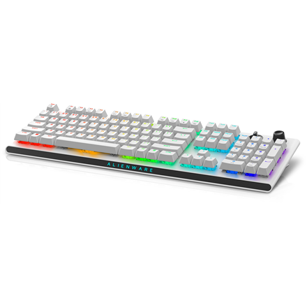 Dell Alienware Tri-Mode AW920K Wireless Gaming Keyboard Wireless Bluetooth RGB LED light Wireless connection US CHERRY MX Red Lunar Light