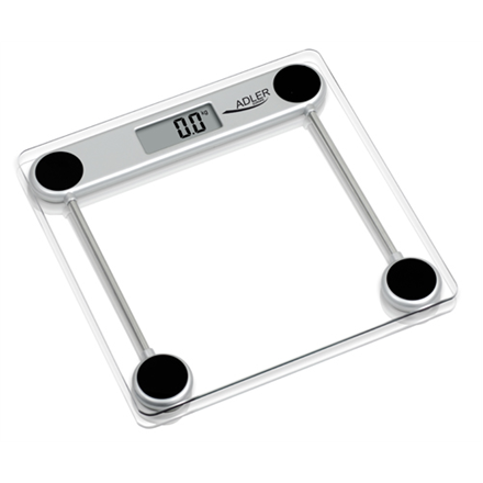 Adler AD 8121 – bathroom scale, 150 kg, 100 g, glass