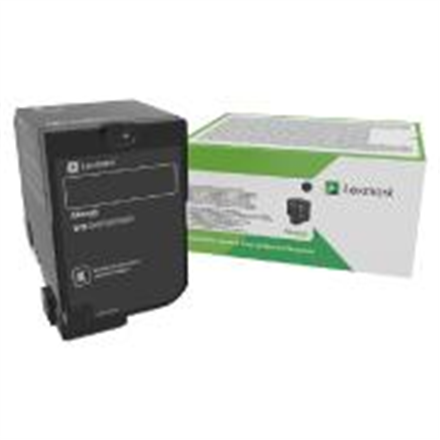 Lexmark 84C2HKE – Corporate programos dažų kasetė, 25K, juoda, skirta CX725
