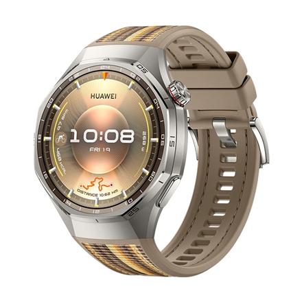Huawei WATCH GT 6 Pro 46mm Smart watch GPS (satellite) AMOLED 1.47 inches atsparus vandeniui rudas