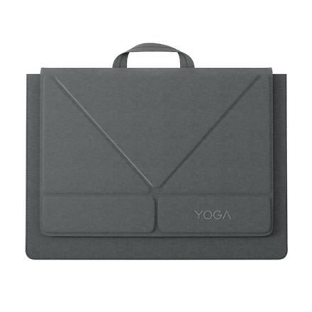 Lenovo Yoga Tote Sleeve GX41U86728 – krepšio tipo dėklas iki 16 colių nešiojamiesiems kompiuteriams, pilkos spalvos