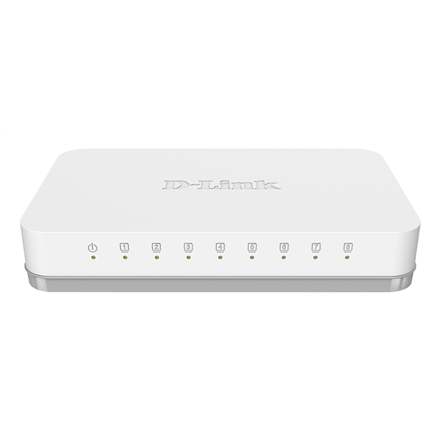 D-Link Komutatorius GO-SW-8G/E Nevaldomas Stalinis Gigabit Ethernet (varinis) jungčių kiekis 8