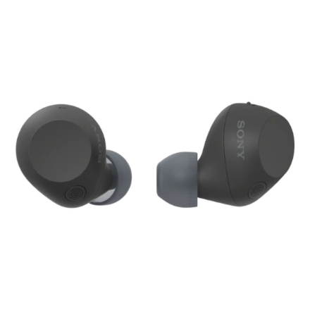 „Sony WF-C710N“ belaidės į ausis įstatomos Bluetooth ausinės su triukšmo slopinimu, juodos