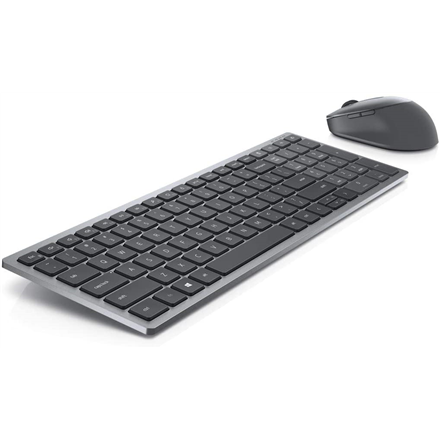 Dell Pro Plus KM7120W Keyboard and Mouse Set Wireless Mouse included Bluetooth Wireless connection Lithuanian Titan Gray