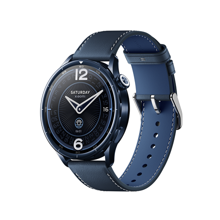Xiaomi Watch S5 46mm BHR08ITGL – AMOLED išmanusis laikrodis, 1,48 col. ekranas, atsparus vandeniui, mėlynas