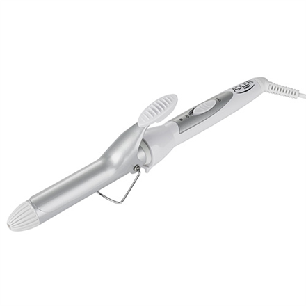 Adler AD 2106 – 40 W keraminės plaukų garbanojimo žnyplės, iki 180 °C, baltos