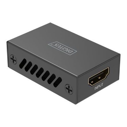 DIGITUS DS-55341 – 8K/60 Hz HDMI signalo kartotuvas, juodos spalvos