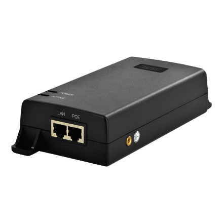 DIGITUS DN-95104 – 60 W Gigabit Ethernet PoE Ultra injektorius, IEEE 802.3af/at