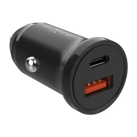 Fixed Car Charger USB-C/USB, 20W FIXCC20N-CU-BK