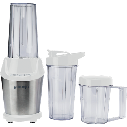 Gorenje BN1000E – 1000 W stalinis trintuvas su ledo smulkinimo funkcija, 0.75 l „Tritan“ indas, baltas